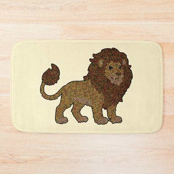 Item preview, Lion Dot Art Mosaic designed and sold by MSBM Designs.