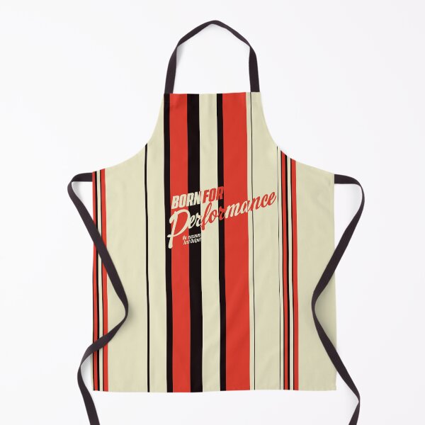 Item preview, Born for Performance – Bold Red Black Stripes Retro Racing Style Design designed and sold by WildHugeDot.