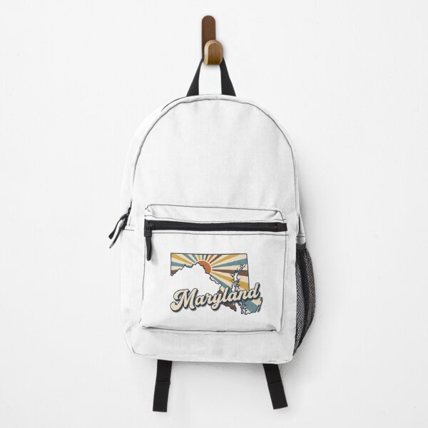 Item preview, Maryland Retro Sunset State Silhouette – Vintage Distressed Design designed and sold by Paper Drip.