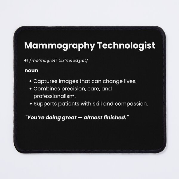 Item preview, Mammography Technologist Definition | Radiology Gift designed and sold by Yuli Club.