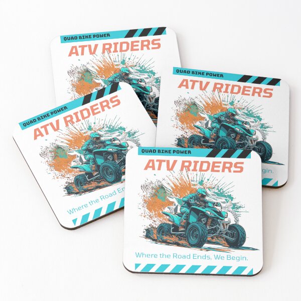 Item preview, ATV Riders Off Road Adventure Art designed and sold by TorqueTheoryLab.