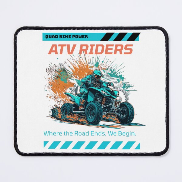 Item preview, ATV Riders Off Road Adventure Art designed and sold by TorqueTheoryLab.