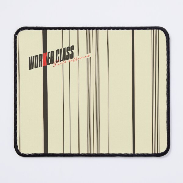 Item preview, Worker Class Built Different – Minimalist Retro Stripes Streetwear Design designed and sold by WildHugeDot.