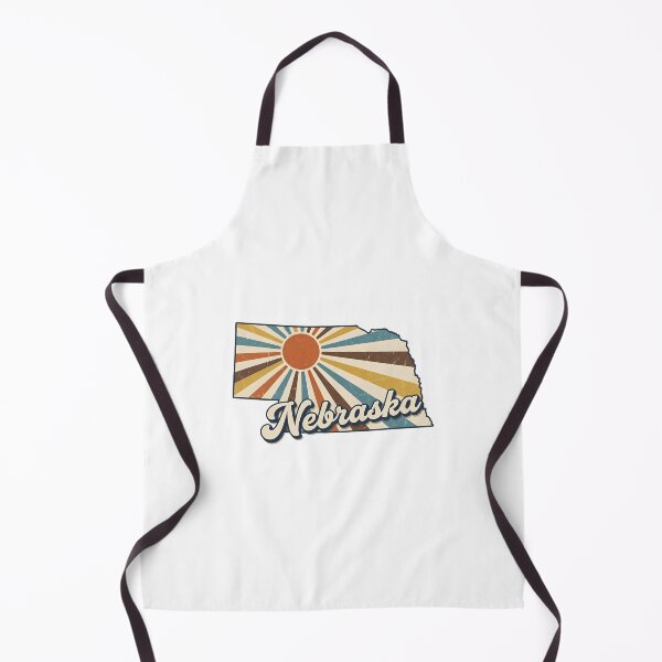 Item preview, Nebraska Retro Sunset State Silhouette – Vintage Distressed Design designed and sold by Paper Drip.