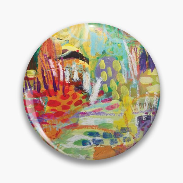 Item preview, Rainbow Garden, Boho Wildflower Garden Wall Art, Cottagecore Floral Landscape, Warm Nature Aesthetic Decor designed and sold by jacquelynmary.