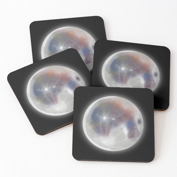 Item preview, Colourful Moon designed and sold by Rues Prints.