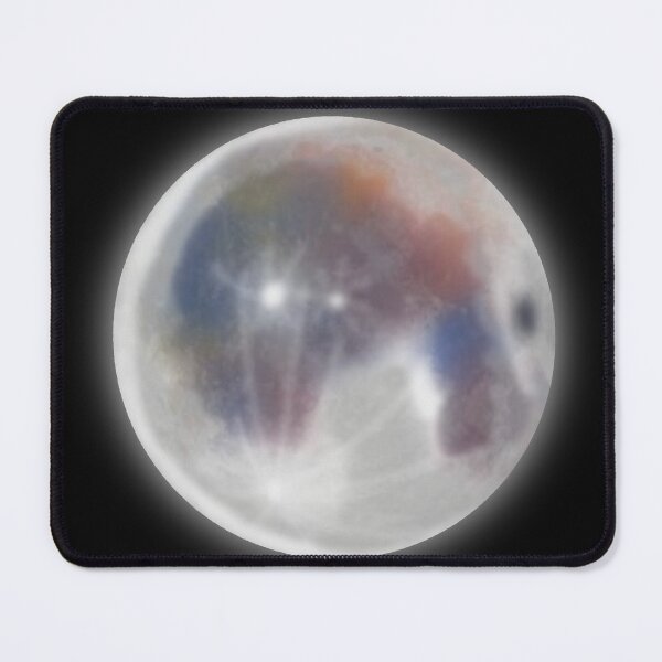 Item preview, Colourful Moon designed and sold by Rues Prints.