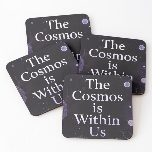 Item preview, The Cosmos Is Within Us designed and sold by LunarVault.