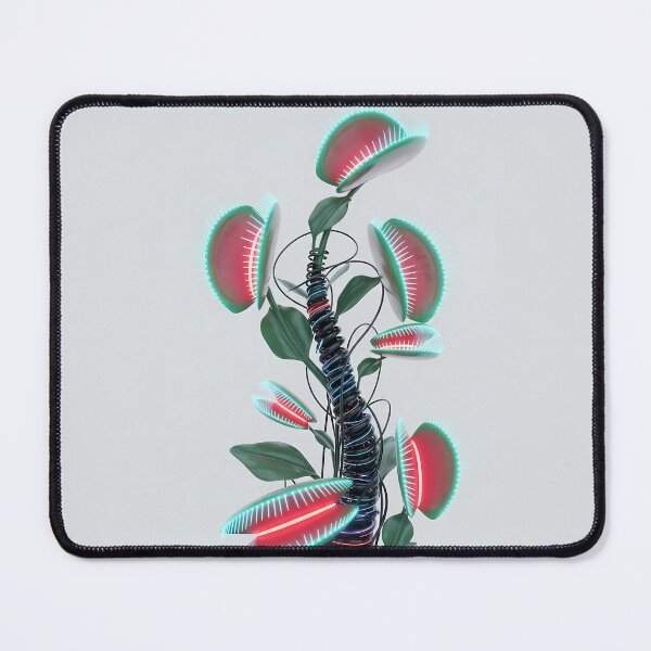 Item preview, Neon Cyber Venus Flytrap Mechanical Garden designed and sold by powersunlight.