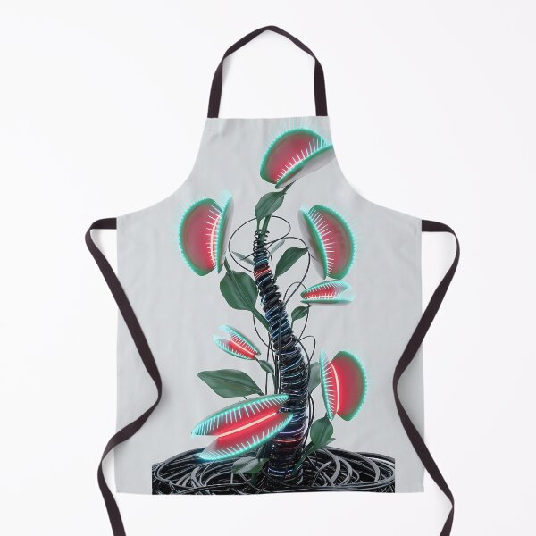 Item preview, Neon Cyber Venus Flytrap Mechanical Garden designed and sold by powersunlight.
