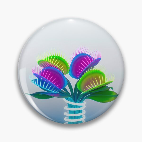 Item preview, Neon Cyber Venus Flytrap Mechanical Garden designed and sold by powersunlight.