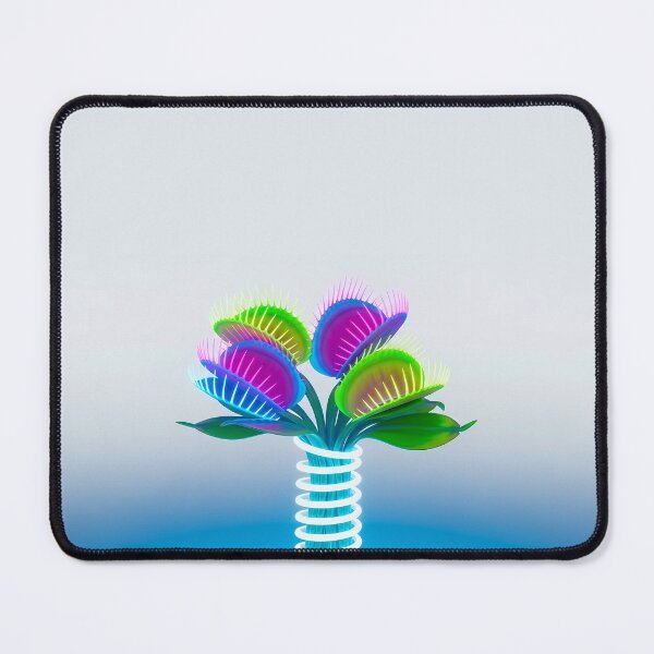 Item preview, Neon Cyber Venus Flytrap Mechanical Garden designed and sold by powersunlight.