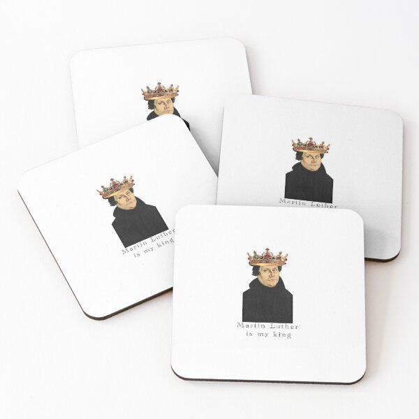 Item preview, Martin Luther is my king designed and sold by designsbyteapot.