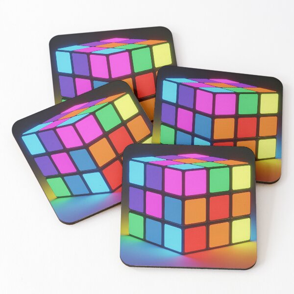 Item preview, Cybernetic Rubik's Cube - Fusion Core Laser Art designed and sold by powersunlight.