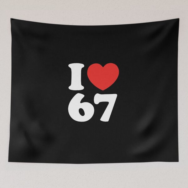 Item preview, I Love 67 designed and sold by shitpostee.