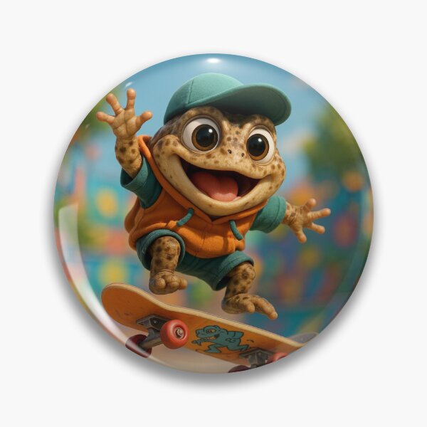 Item preview, Skater Spadefoot Toad designed and sold by Sillytoe.