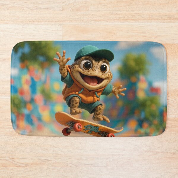 Item preview, Skater Spadefoot Toad designed and sold by Sillytoe.