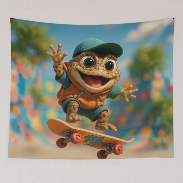 Item preview, Skater Spadefoot Toad designed and sold by Sillytoe.