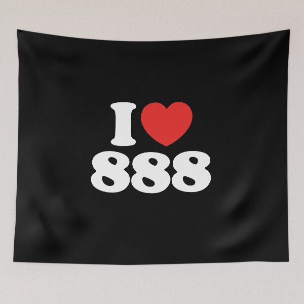 Item preview, I Love 888 designed and sold by shitpostee.