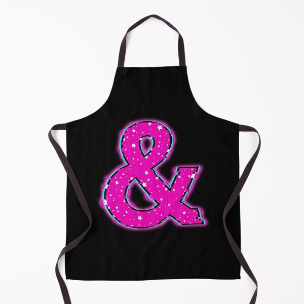 Item preview, Pink Glitch Ampersand Stars Symbol designed and sold by powersunlight.