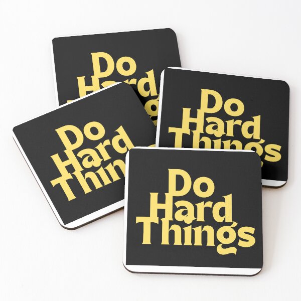 Item preview, Do Hard Things designed and sold by designsbyteapot.