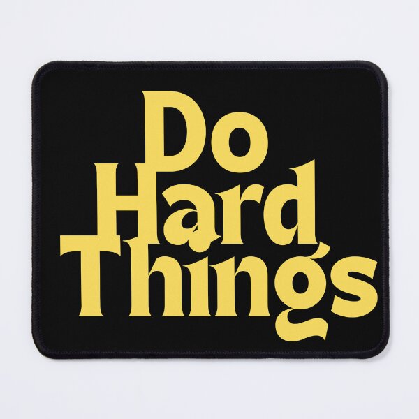 Item preview, Do Hard Things designed and sold by designsbyteapot.