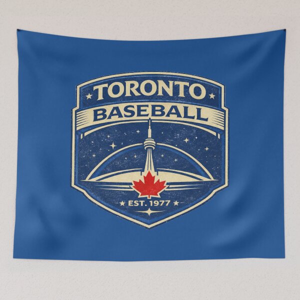 Item preview, oronto Baseball Vintage Shirt CN Tower Maple Leaf EST 1977 Retro Baseball Tee designed and sold by GhostDawgs.
