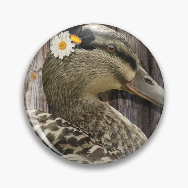Item preview, Beautiful Brown Rouen Duck Art On Country Wood designed and sold by Sharon Cummings Art.