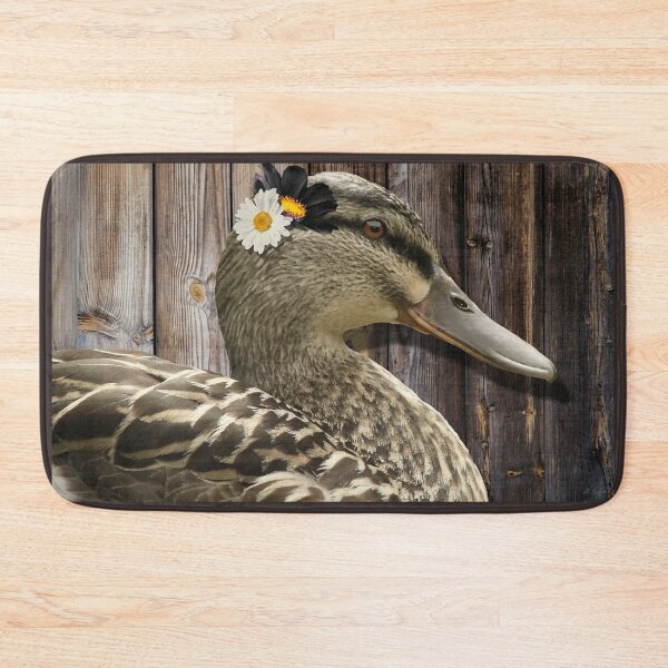 Item preview, Beautiful Brown Rouen Duck Art On Country Wood designed and sold by Sharon Cummings Art.