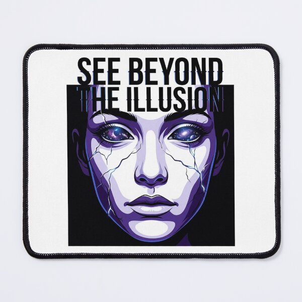Item preview, Surreal Cosmic Eyes Face T-Shirt – See Beyond The Illusion, Spiritual Awareness Graphic Tee, Third Eye Vision Streetwear Design designed and sold by AD-NOVA!!!.