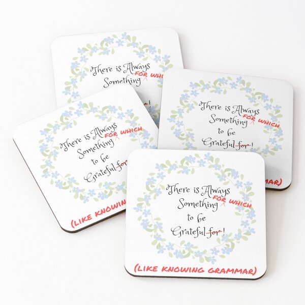 Item preview, Gratitude & Grammar designed and sold by Catt's Creations.