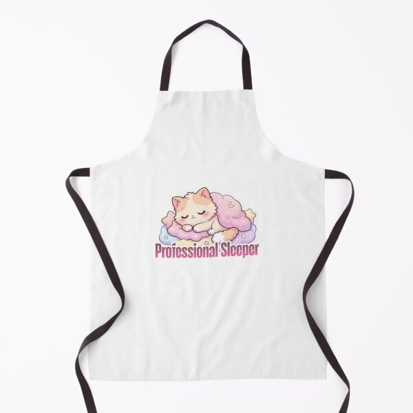 Item preview, Cute Sleeping Cat on Cloud – Professional Sleeper Kawaii Design designed and sold by Ace01st.