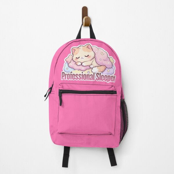 Item preview, Cute Sleeping Cat on Cloud – Professional Sleeper Kawaii Design designed and sold by Ace01st.
