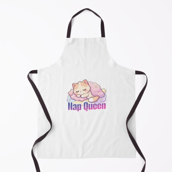 Item preview, Cute Sleeping Cat on Cloud – Nap Queen Kawaii Design designed and sold by Ace01st.