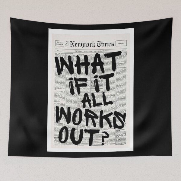 Item preview, What if it all works out? designed and sold by martirush.