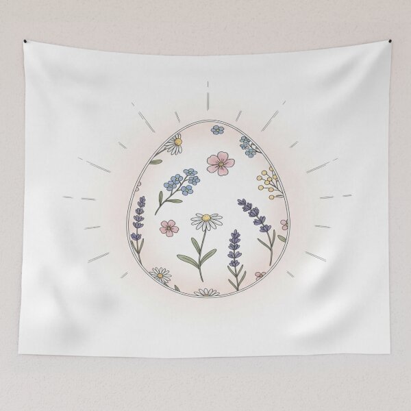 Item preview, Floral Egg of Renewal – Botanical Spring Design designed and sold by Cristhian Almanza.