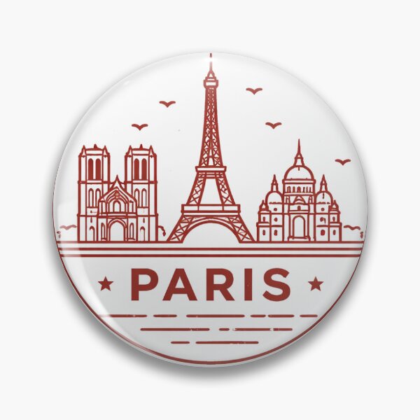 Item preview, Paris stamp designed and sold by designsbyteapot.