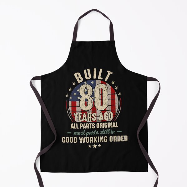 Item preview,  Built 80 Years Ago - Funny 80th Birthday Gift  designed and sold by FernaRoje.