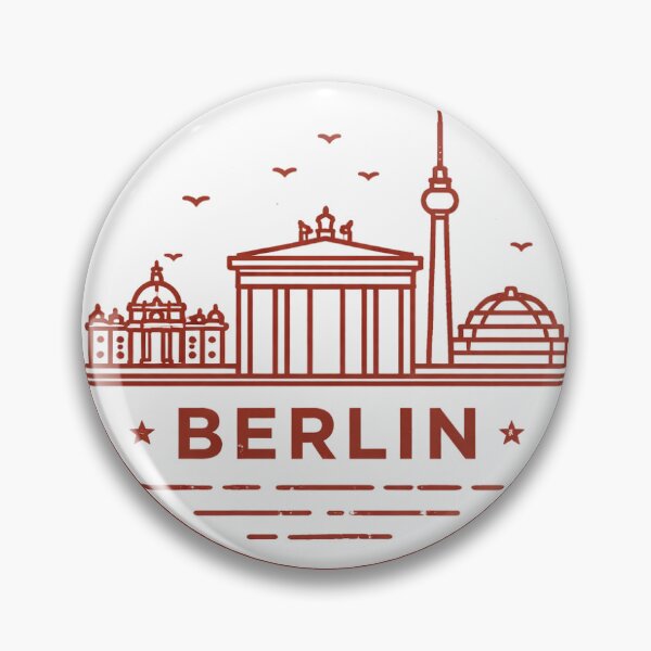 Item preview, Berlin stamp designed and sold by designsbyteapot.