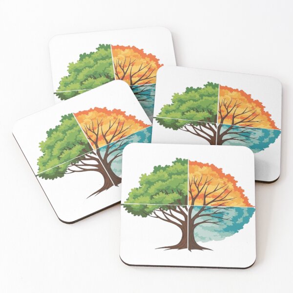 Item preview, Seasons of Life – Four Seasons Tree Design designed and sold by Cristhian Almanza.