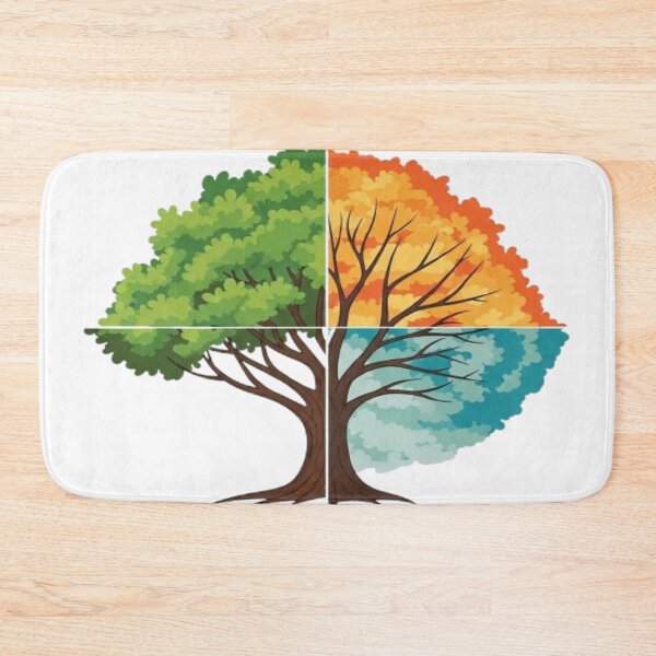 Item preview, Seasons of Life – Four Seasons Tree Design designed and sold by Cristhian Almanza.