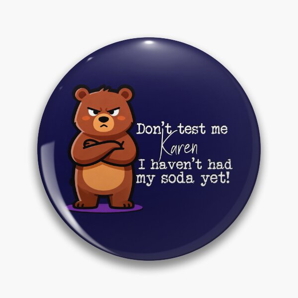 Item preview, Don't test me designed and sold by KreativeCrow.