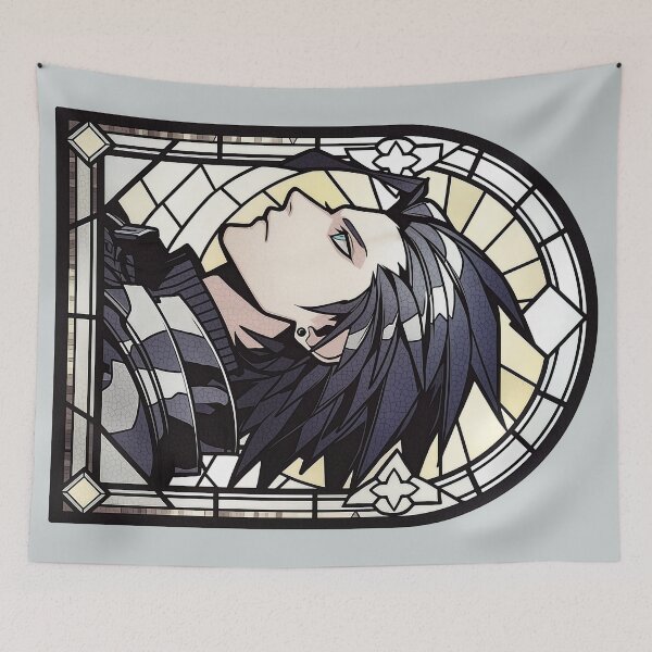 Item preview, Stained Glass Zack Fair designed and sold by SchellStation.
