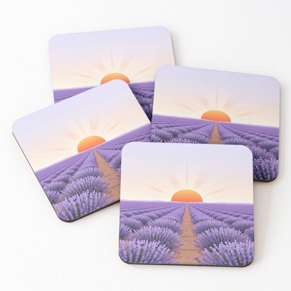 Artikelvorschau, Lavendelhorizont – Sunset Field Design entworfen und verkauft von Cristhian Almanza.