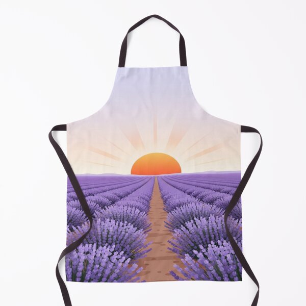 Item preview, Lavender Horizon – Sunset Field Design designed and sold by Cristhian Almanza.
