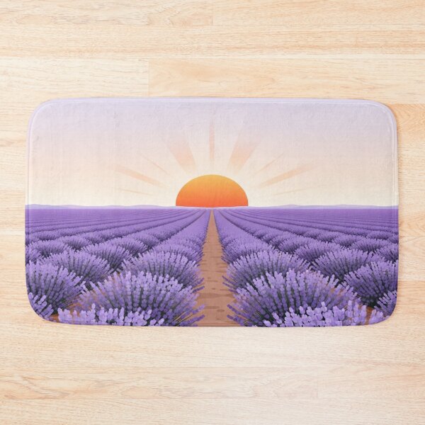 Artikelvorschau, Lavendelhorizont – Sunset Field Design entworfen und verkauft von Cristhian Almanza.