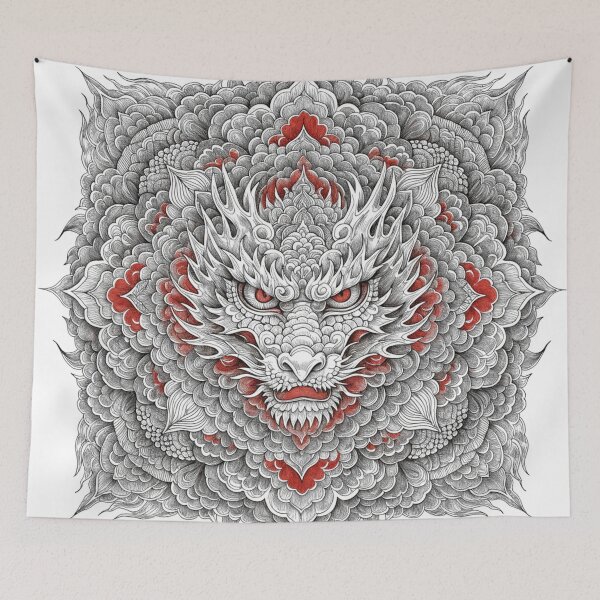 Item preview, Dragon mandala - exotic and exclusive designed and sold by Anime9122.
