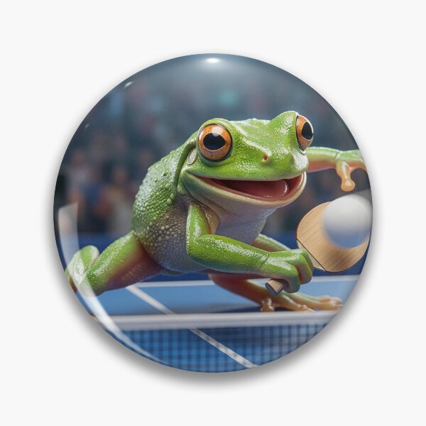 Item preview, Tree Frog Has Tremendous Back Hand Shot designed and sold by Tridentulus.