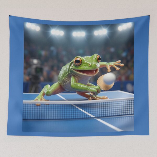 Item preview, Tree Frog Has Tremendous Back Hand Shot designed and sold by Tridentulus.