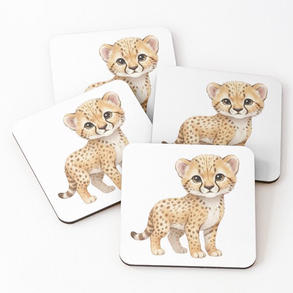 Item preview, Cute Baby Cheetah Cub designed and sold by MKDSN.
